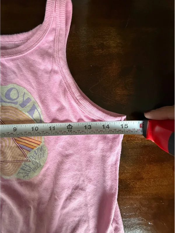 Pink Floyd The Dark Side of the Moon Pink Tank Top Plus Size Large 10-12 - Image 7