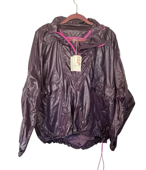 FP Movement Spring Shower Packable Solid Rain Jacket - Image 8