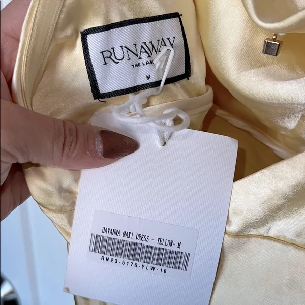 NWT Runaway The Label - Havanna Dress - Yellow - Image 5