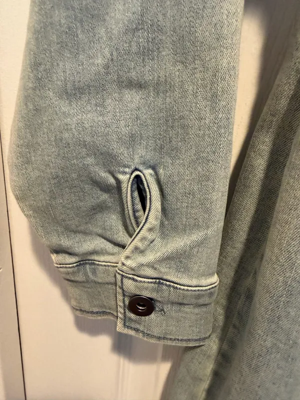 Free People Denim mini dress - Image 4