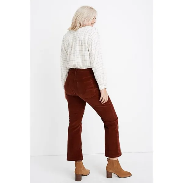 Madewell Cali Demi-Boot Jeans in Corduroy: Button-Front Edition Size 32 - Image 2