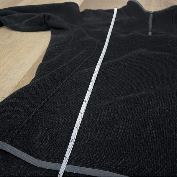Arc’Teryx Fleece Quarter Zip Pull Over Black Size XS - Image 7