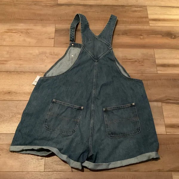 Old Navy Slouchy Straight short overalls - Image 7