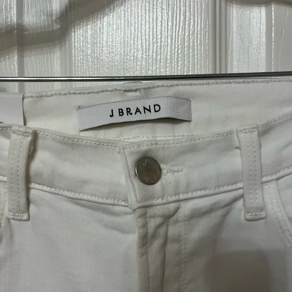 NWT J brand jeans womens‎ size 25 white blanc maria skinny mid rise denim - Image 5