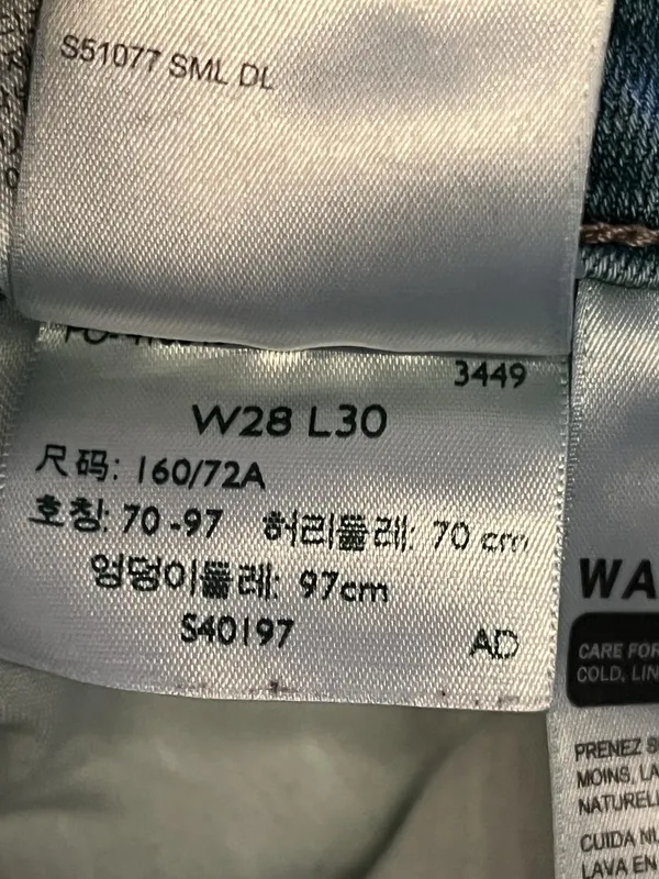 Levis Curvy Skinny Jeans Womens 28 Medium Wash Blue Mid Rise Stretch Denim - Image 10