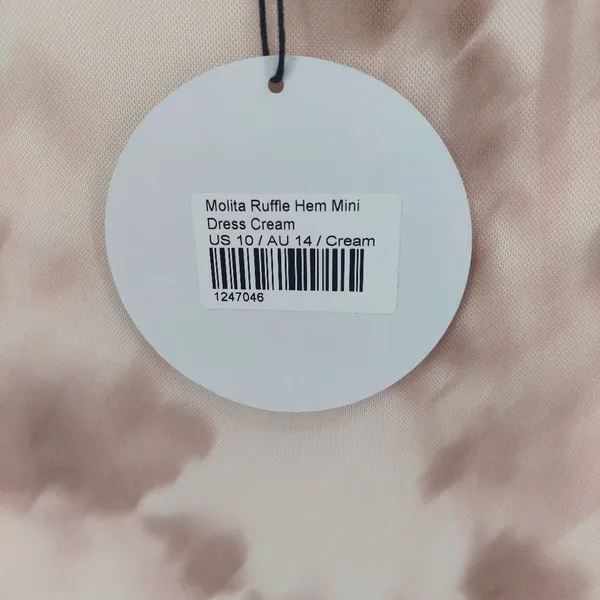 Princess Polly Molita Ruffle Hem Mini Dress Size 10 - Image 6