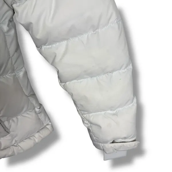 Women's The North Face TNF 700 Fill‎ Nuptse 2 Down Gray Puffer Jacket Size XS - Image 3