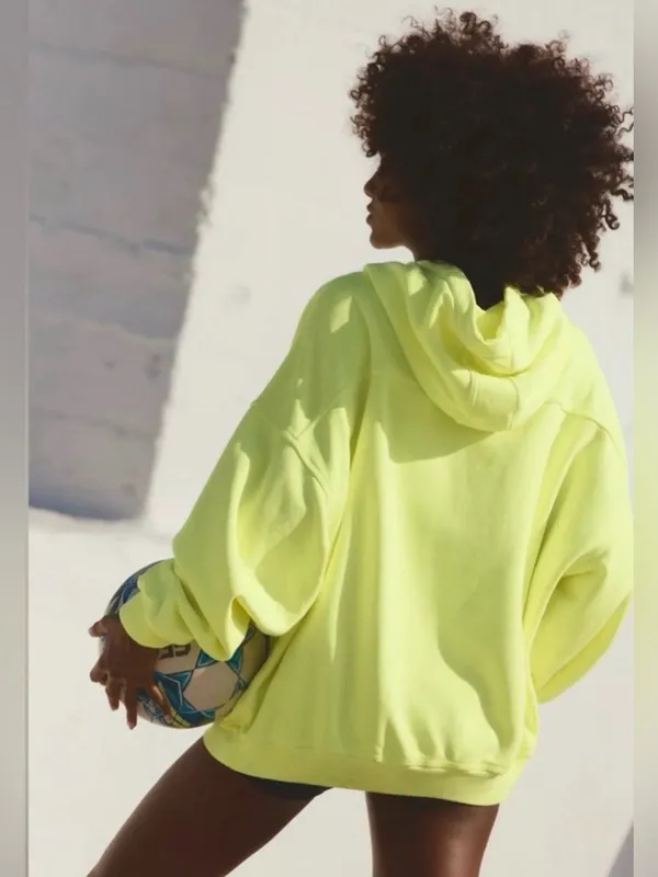 Free People FP Movement Final Call Oversized Hoodie Large - Image 2