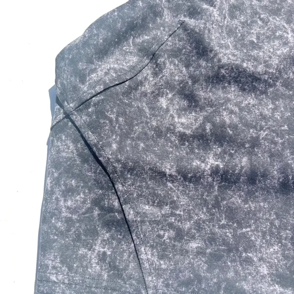 Lululemon Invigorate Training Crop Tank Top in dark denim wash print 6 - Image 2