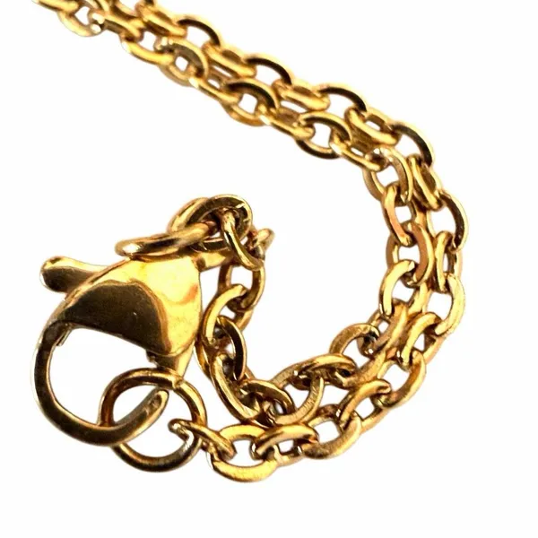 Vintage Weight Watchers WW Gold Tone Star Achievement Charm Necklace - Image 3