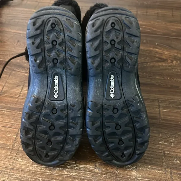 Columbia Womens Size 7 Snow Boots Black Omni-Heat Waterproof Winter YL5328-010 - Image 10