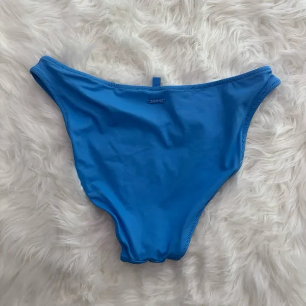 Skims Swim Cheeky Tanga Bottom Tide Size Medium - Image 5