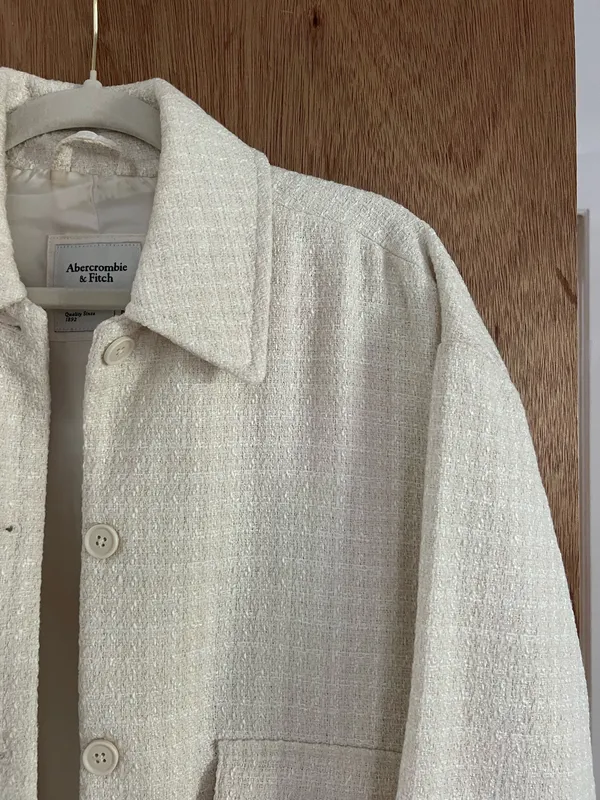 Abercrombie and fitch woven cropped jacket - Image 2
