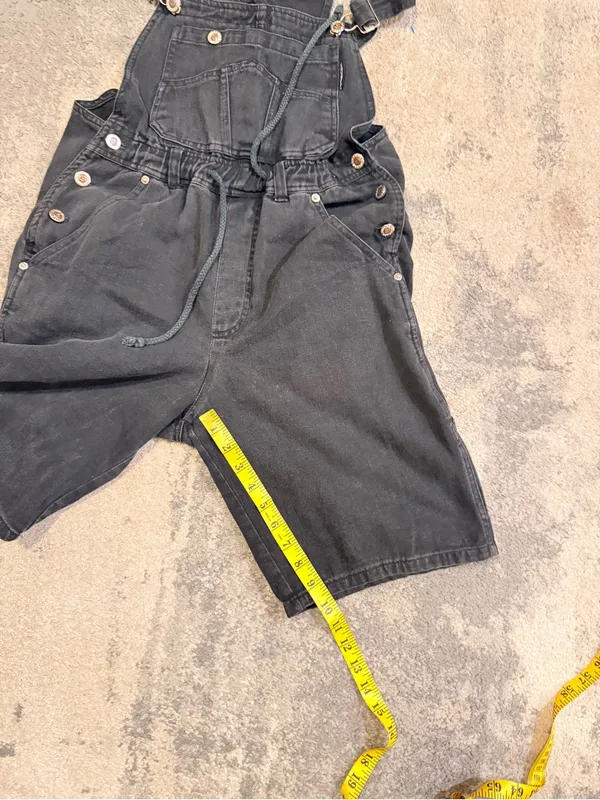 Not So Normal Black Denim Overall Size undefined - Image 6