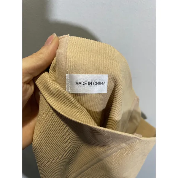 High Waisted Tummy Control Shapewear Short Tan Beige Butt Lifting Compression 2X - Image 4