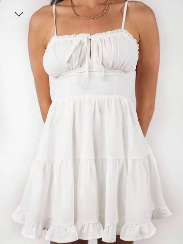 Grey Bandit Mini Dress - Image 3