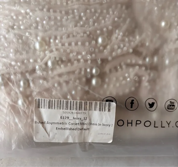 Oh Polly Pearl Mini Dress - Image 6