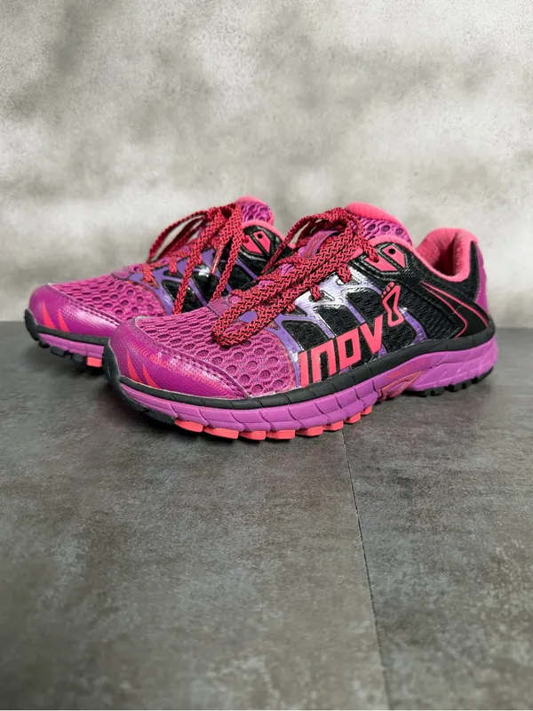 Inov8 Roadclaw 275 Knit Women's Fuchsia Running Shoes Size 6.5 - Image 2