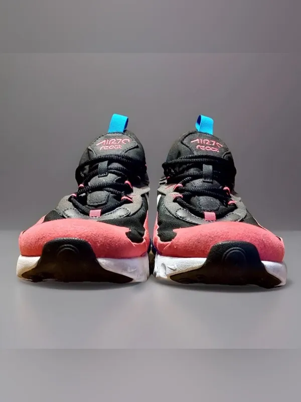 Nike Air Max 270 React GS Hyper Pink 7Y/8.5W Athletic Running Walking Sneakers - Image 4