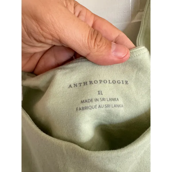 Anthropologie active mint green sports bra size xl - Image 3