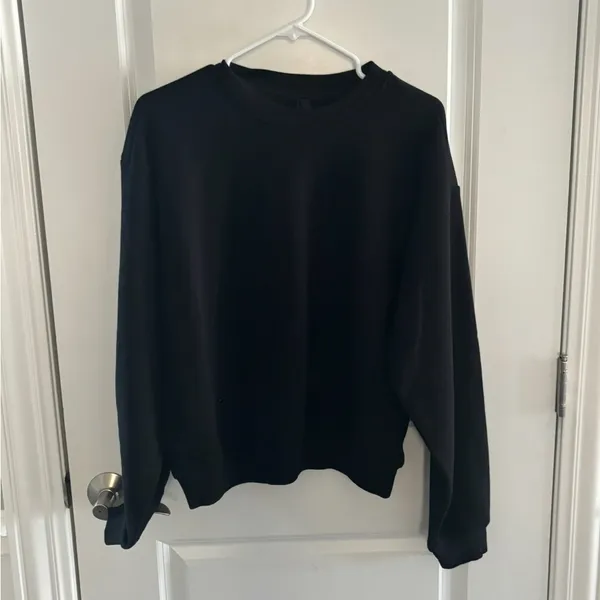 Skims Cotton Fleece Crewneck - Image 2