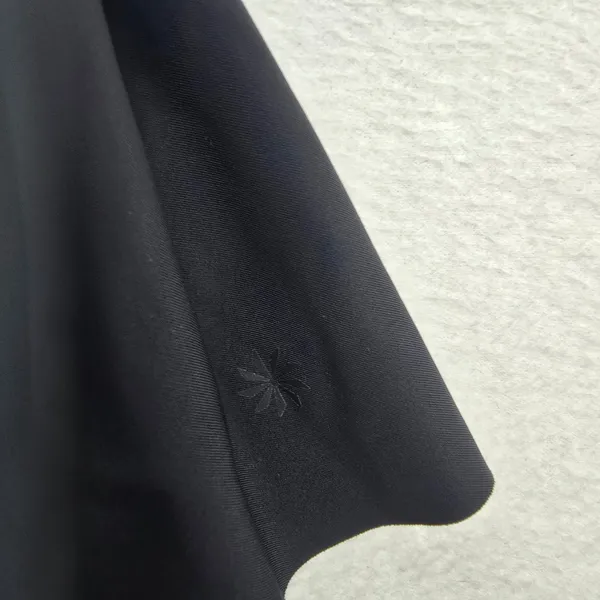 Athleta Match Point Tennis Dress Black Mesh Racerback Quarter Zip‎ Pockets M - Image 9