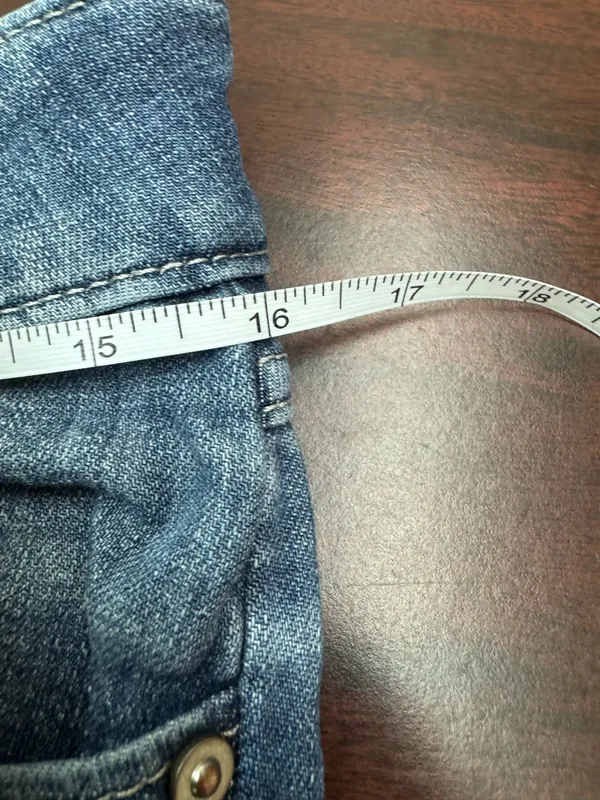 Wrangler Slim Fit Boot Cut Mid Rise Jeans Size 5x36 - Image 8