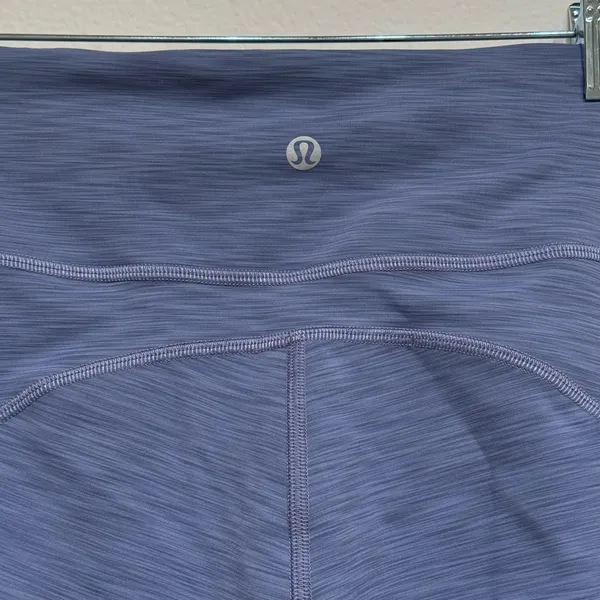 Lululemon Invigorate High Rise Tight 25” Heathered Water Drop Gym Running Size 8 - Image 10