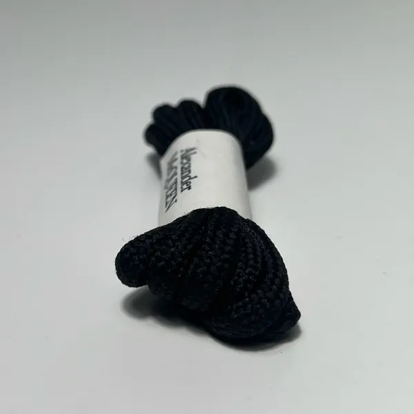 Gucci Alexander McQueen AMQ Black Lace Up Sneaker Shoe Shoelaces Laces Replacements - Image 7
