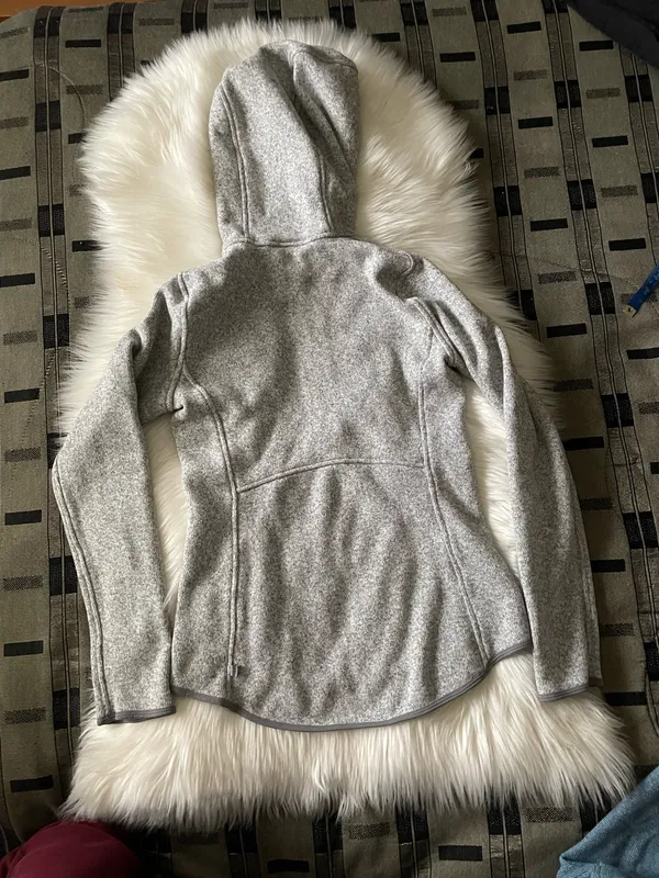 Lululemon Fleece & Thank You Pullover Heathered Gray 1/2 Zip - Image 10