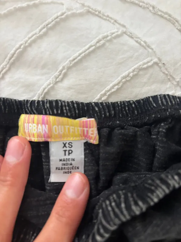 Grey Urban Strapless Top Size XS - Image 3