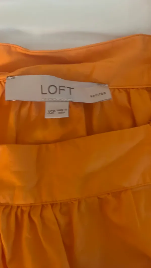 Orange  Dressy Top - Image 3