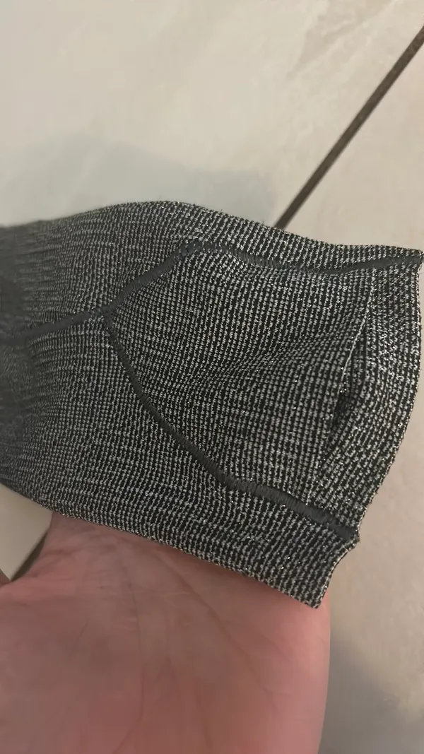 Lululemon long sleeve swiftly tech glitter grey - Image 4