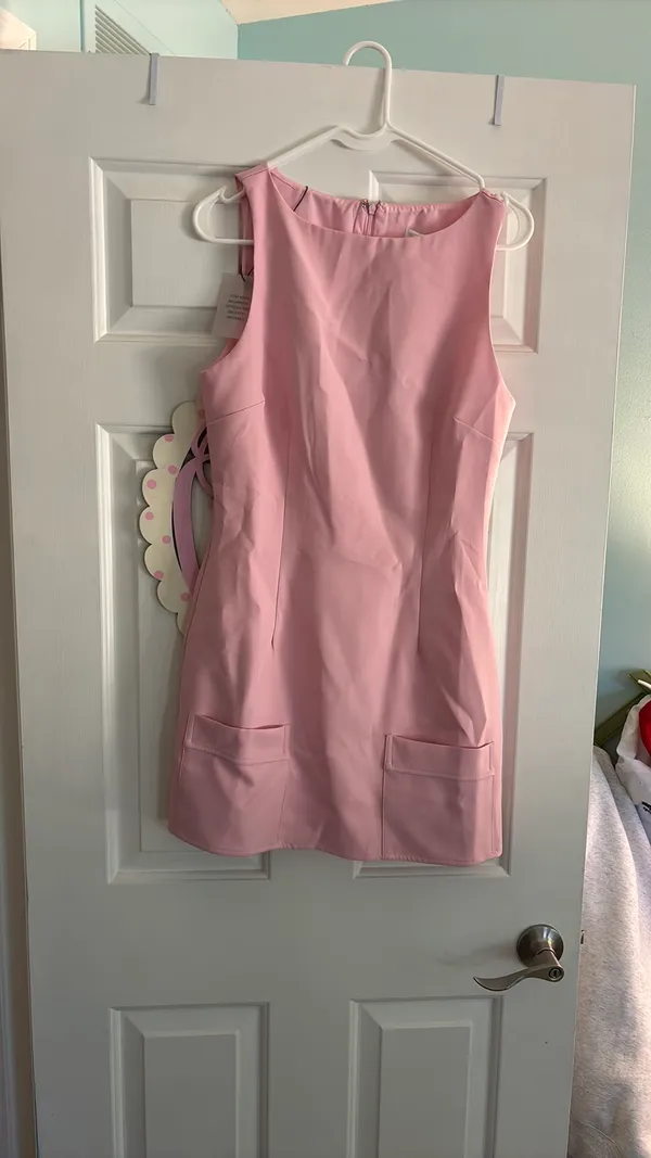 Revolve Mini Dress Pink - Image 2