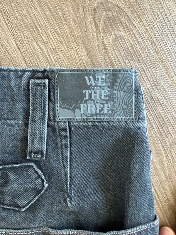Free People Cargo Jeans - Image 3