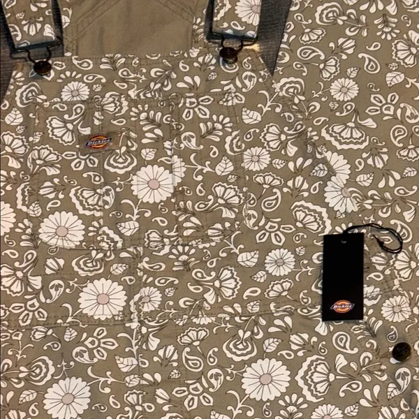 Dickies Ellis Floral Bib Overalls - Image 8
