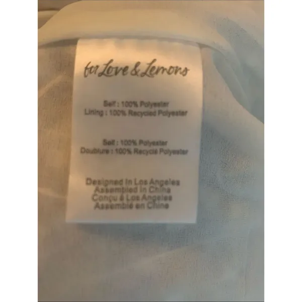 NWT For Love And Lemons Mitra Mini Dress IMedium - Image 15