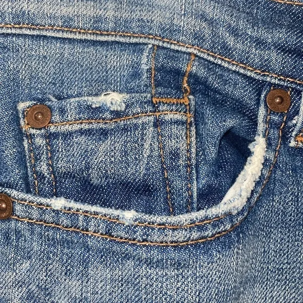 7 for All Mankind vintage boot cut denim. Distressed pockets. EUC. Size 30. - Image 4