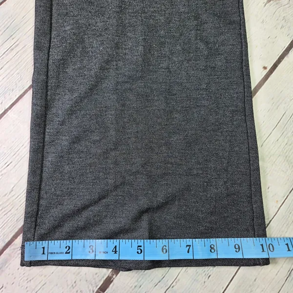 J.Jill Wearever Collection Trousers Womens Small‎ Gray Knit Wide Leg Pants S - Image 10