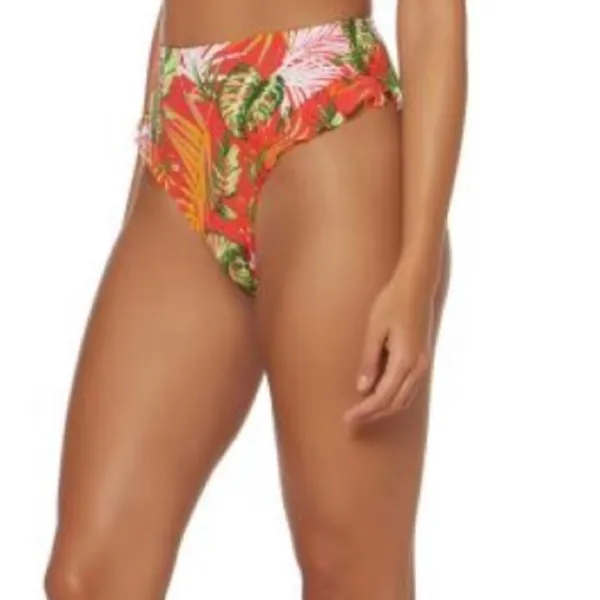 NEW DOLCE VITA BIKINI swim BOTTOM red orange NWT - Image 3