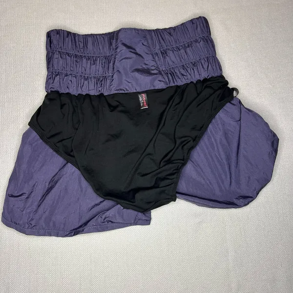 FP Movement by Free People The Way Home Deep Sea Purple Shorts High Rise size XS - Image 4