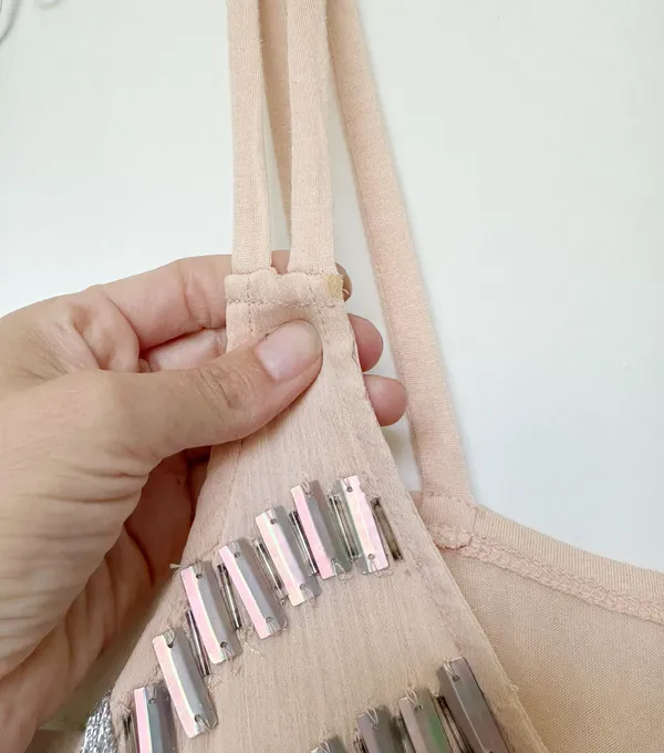 Iridescent Beaded Tank Top - Image 10