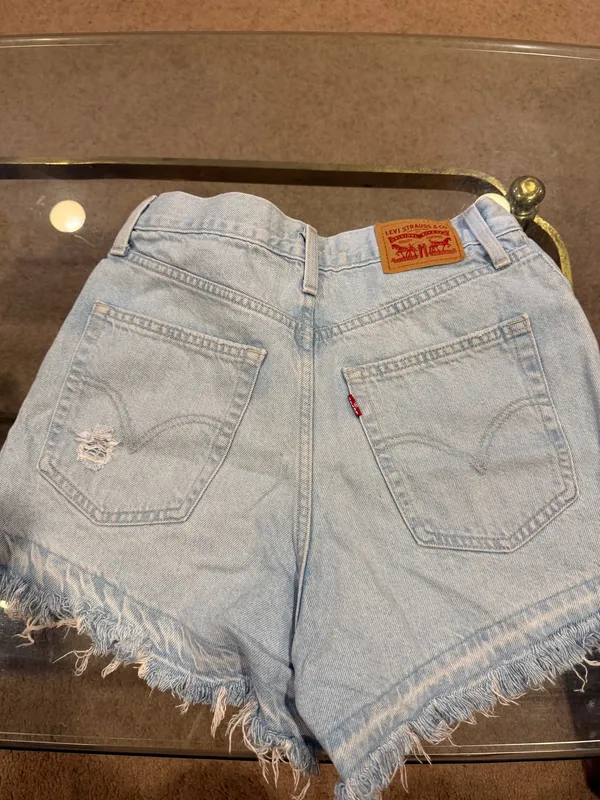 Levi’s High-Waisted Mom Shorts - Image 2