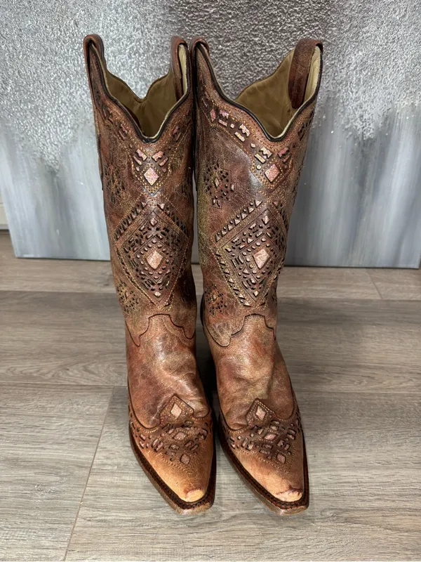 Corral Western Glitter Boot A2948 - Image 4