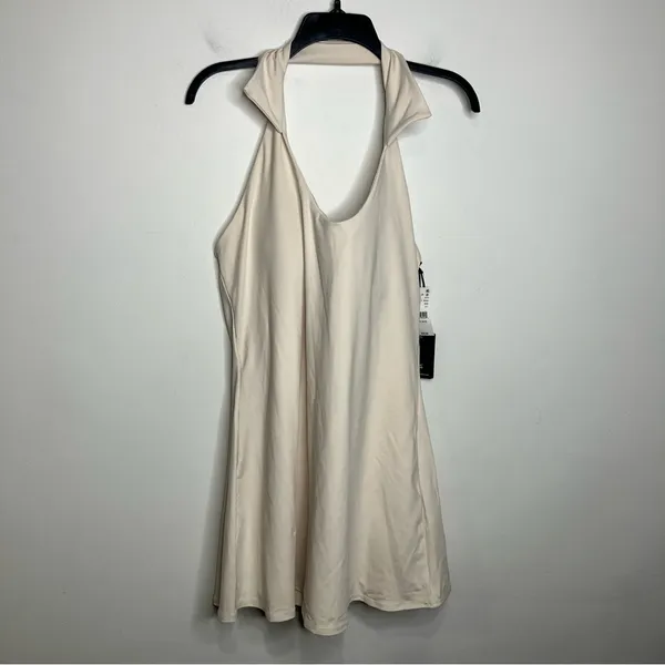 PacSun PAC 1980‎ whisper active putting mini dress skort ivory off white womens size XL - Image 4