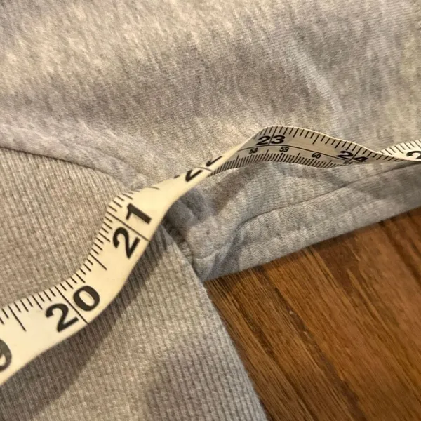 Trendy Queen grey scuba cropped quarter zip hoodie sweatshirt M - Image 10