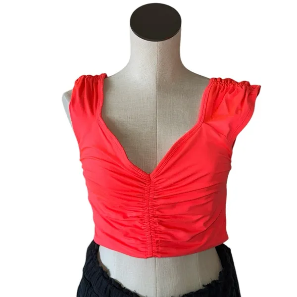 NWOT Free People Breathe Deeper Crop Tank - Image 9