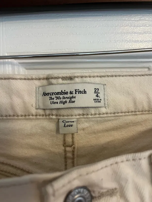 Abercrombie and fitch 90s straight leg jeans - Image 3