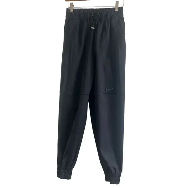 ✨Nike Black Woven Sportswear Swoosh Lounge Sz Small Pants✨ - Image 9