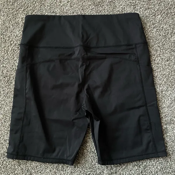 Black Women’s Biker Shorts Size L - Image 2